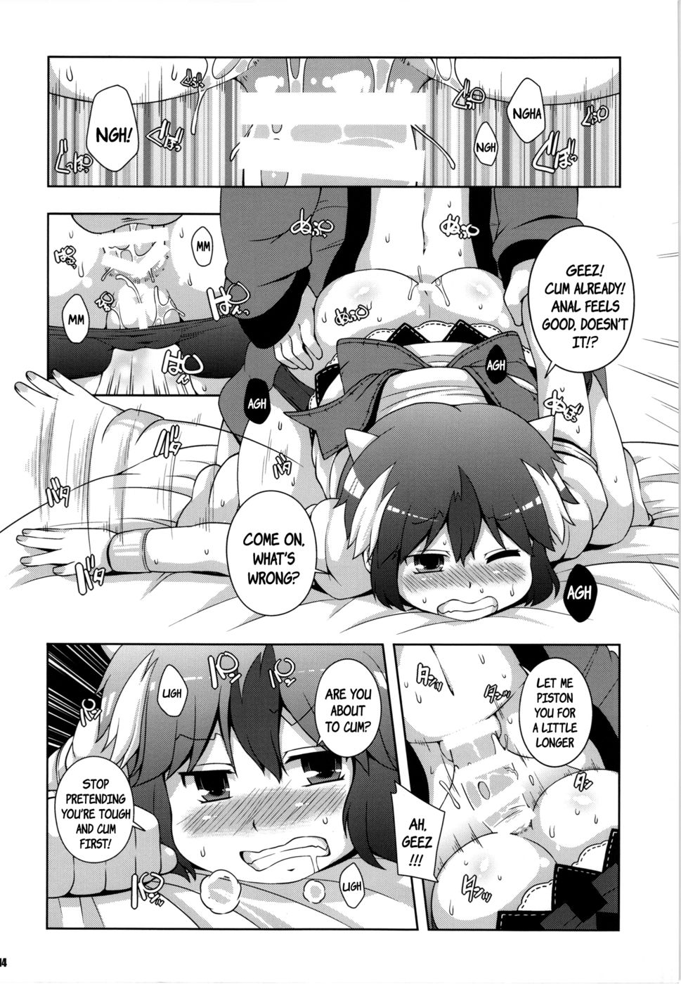 Hentai Manga Comic-Unexpectedly Honest Amanojaku Anal-Read-13